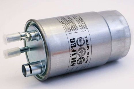 Фільтр паливний Fiat Doblo 1.9 MJTD 05-, Fiorino 1.3 JTD 08-, SHAFER (FM566)