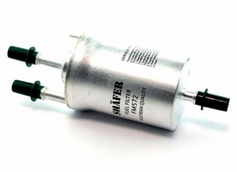 Фільтр паливний VW Golf V-VI, Fabia I-III, Octavia I-III, Superb, 1.0-3.2, SHAFER (FM572)
