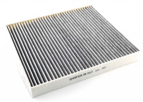 Фільтр салонний VW Polo, T-Cross, Skoda Kamiq, Scala, 17-, вугільний, замiнений на SAK816, SHAFER (SAK8163)
