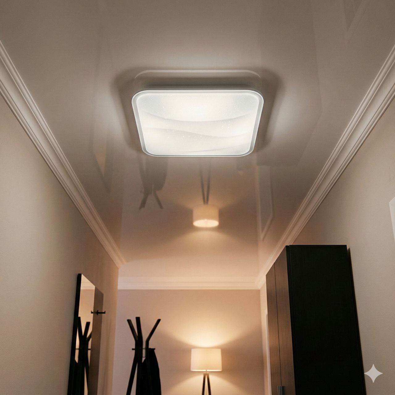 Світлодіодний світильник смарт Diasha 85W до 18 м² колір Білий 6639/500WH Світлодіодний світильник смарт Diasha 85W до 18 м² колір Білий 6639/500WH