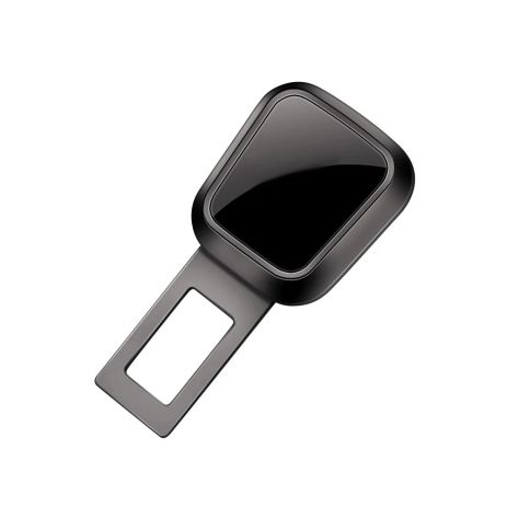 Заглушка-удлинитель автомобильного ремня безопасности Цинковый сплав Зеркальное покрытие METAL GRAY