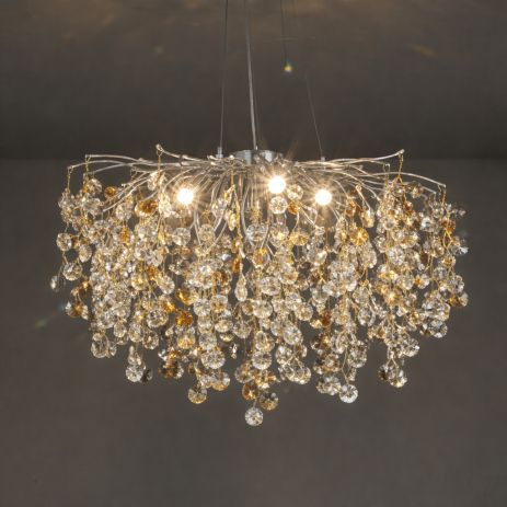 Sirius підвісна кришталева люстра WM-7015/800 хром Sirius підвісна кришталева люстра WM-7015/800 хром
