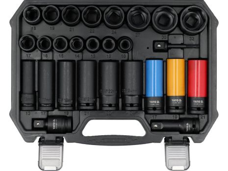 Набор головок торцевых ударных YATO YT-10558
