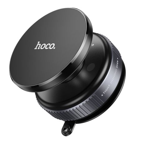 Автотримач Hoco DCA62 Magnetic/Vacuum Чорний