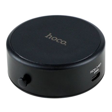 Автодержатель Hoco DCA47 Magnetic/Vacuum Electric Черный