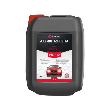 Концентрированная активная пена 5 л для бесконтактной мойки INTERTOOL FS-9025