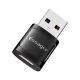 Адаптер Essager USB 3.0 Male to Type-C Female, 3A 5Gbps OTG Black