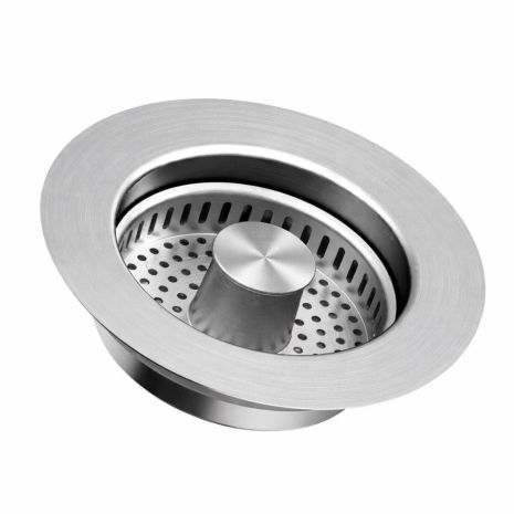 Сміттєзбірник DR108 нержавіюча сталь SUS 304 VALESO (Brush)