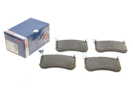 Комплект тормозных колодок, дисковый тормоз MERCEDES-BENZ CLA, BOSCH (0986495398)