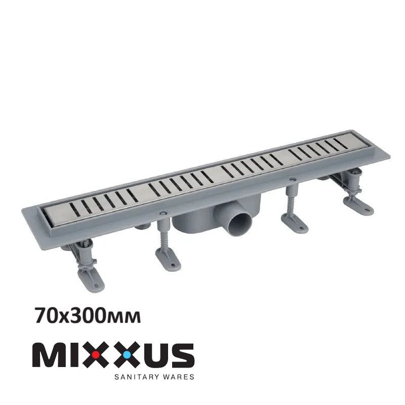 70x300 30см Трап душевой линейный с комбинированным затвором сухой/мокрый затвор трап под плитку желоб для душа 70x300 30см Трап душевой линейный с комбинированным затвором сухой/мокрый затвор трап под плитку желоб для душа