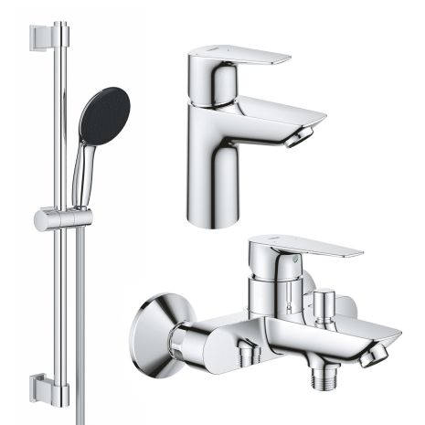 Набір змішувачів 3 в 1 для ванної кімнати Grohe QuickFix StartEdge S-Size UA202501SE
