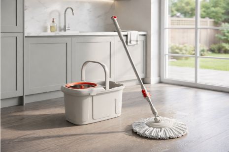 Швабра з віджимом-центифугою та відром Cosmos H1
