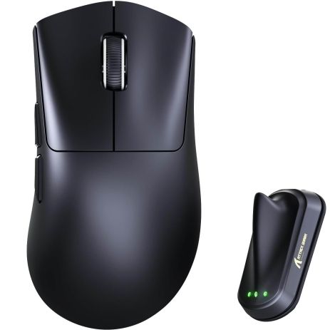 Беспроводная мышь ATTACK SHARK V8 42000 DPI PAW3950MAX Nordic 54L15 8K Черная Беспроводная мышь ATTACK SHARK V8 42000 DPI PAW3950MAX Nordic 54L15 8K Черная