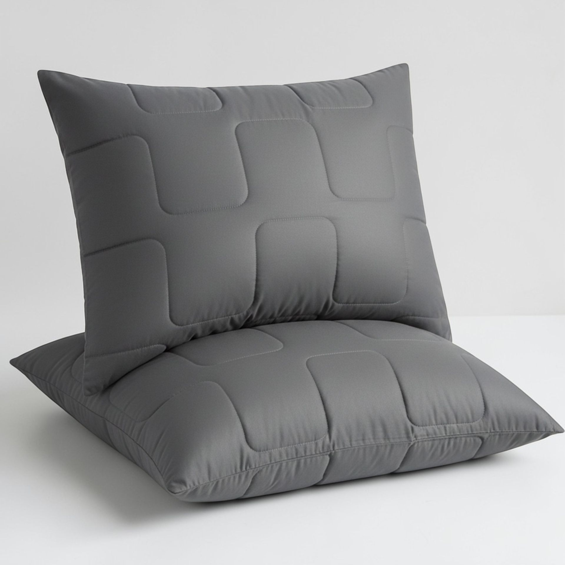 Набор подушек ManMaker IDEIA 50х70 см 2 шт с молнией искусственный пух, гипоаллергенный, серый (8-36309*001) Набор подушек ManMaker IDEIA 50х70 см 2 шт с молнией искусственный пух, гипоаллергенный, серый (8-36309*001)