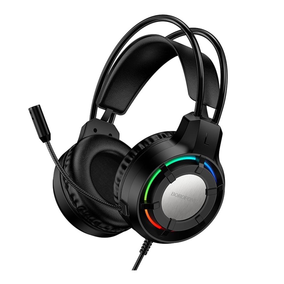 Ігрові Навушники Borofone BO112 Wave Чорний Ігрові Навушники Borofone BO112 Wave Чорний