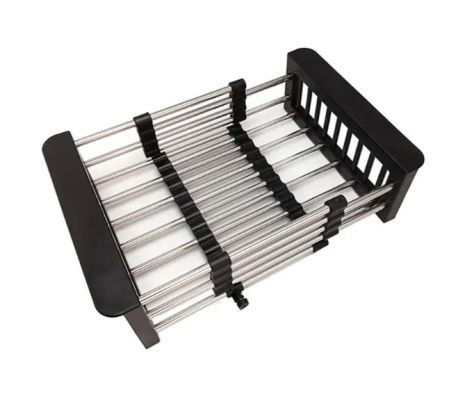 Сушка для посуды из нержавейки BAS-01.SUS BLACK