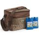 Термосумка YODO Brown 8 літрів із акумуляторами холоду