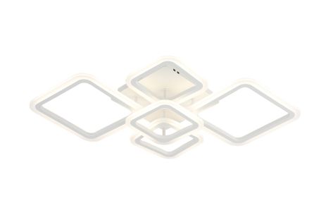 Люстра стельова світлодіодна для вітальні та спальні VALESO 2055/5 Білий 100W