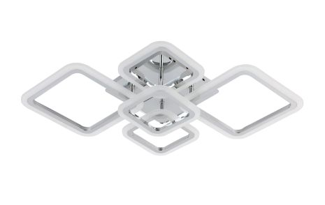 Люстра потолочная светодиодная для гостиной и спальни VALESO 2055/5 Белый 100W