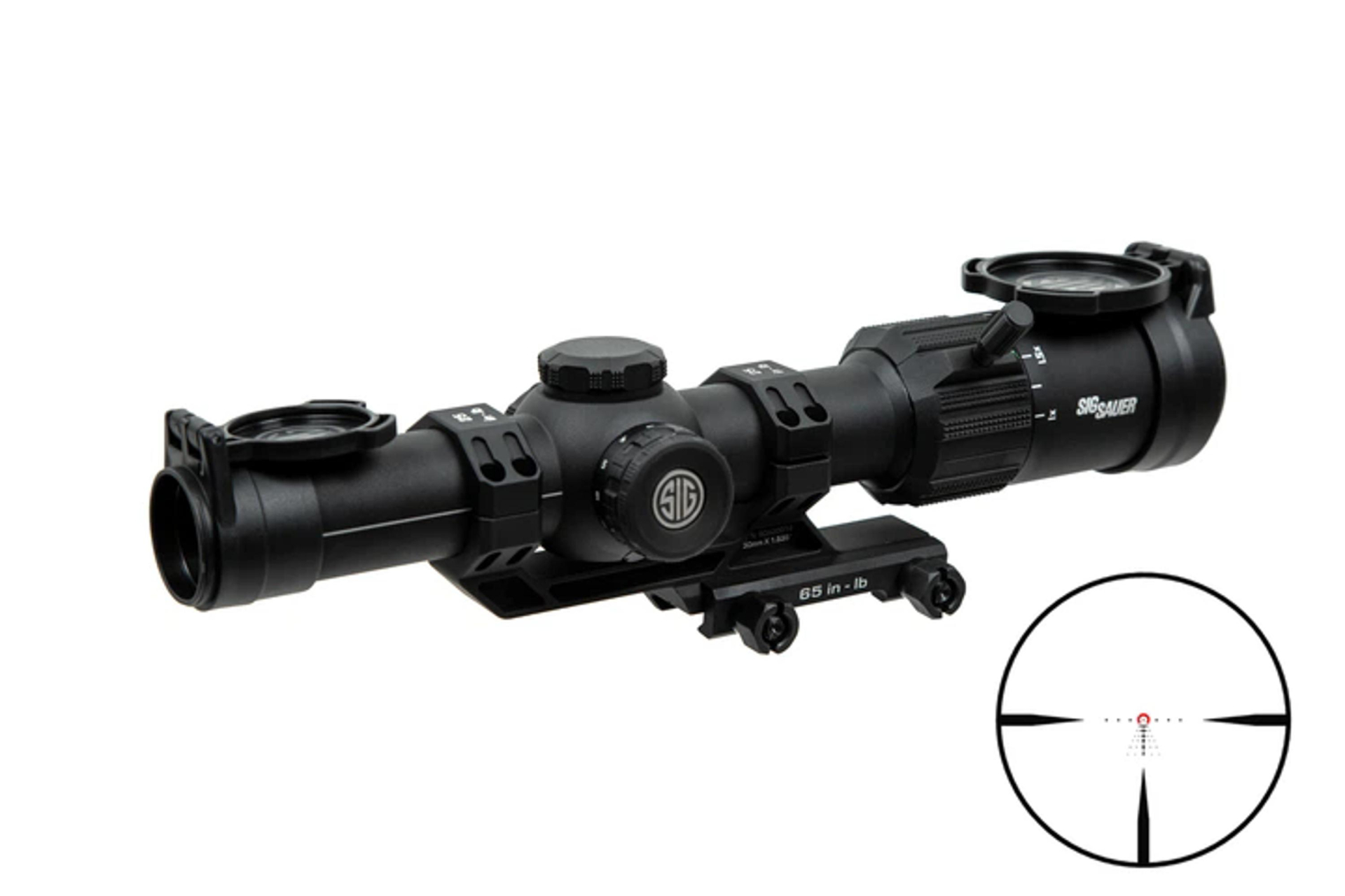 Оптический прицел Sig Sauer TANGO MSR 1-6X24MM, 30MM, SFP. Сетка MSR BDC6 с подсветкой Оптический прицел Sig Sauer TANGO MSR 1-6X24MM, 30MM, SFP. Сетка MSR BDC6 с подсветкой