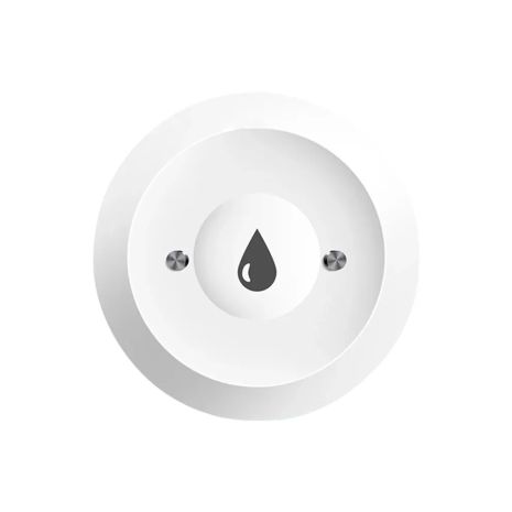 Розумний датчик протікання води Z-R-2032-W ZigBee 3.0 батарейка CR2032 (Smart Life, Tuya) круглий White