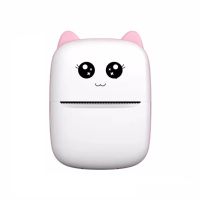 Мини-термопринтер Mini CAT BT универсальный (100x77mm) фотопленка 50mm 1200mAh Type-C Android/iOS Pink Мини-термопринтер Mini CAT BT универсальный (100x77mm) фотопленка 50mm 1200mAh Type-C Android/iOS Pink