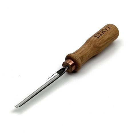 Стамеска полога 5 мм для різьблення по дереву “STRYI” Profi профіль №7