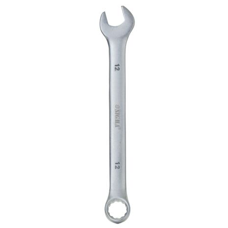 Ключ ріжково-накидний 12мм CrV satine SIGMA 6021121