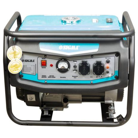 Генератор бензиновий 230В 3.5/4.0кВт 4-х тактний ручний запуск SIGMA 5710431