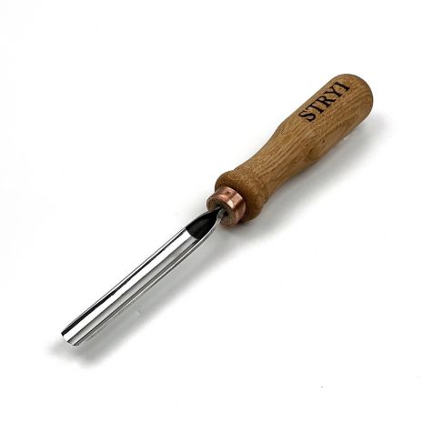 Стамеска полога 10 мм для різьблення по дереву “STRYI” Profi профіль №8