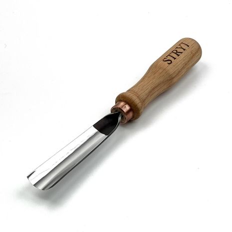 Стамеска полога 20 мм для резьбы по дереву "STRYI" Profi профиль №8