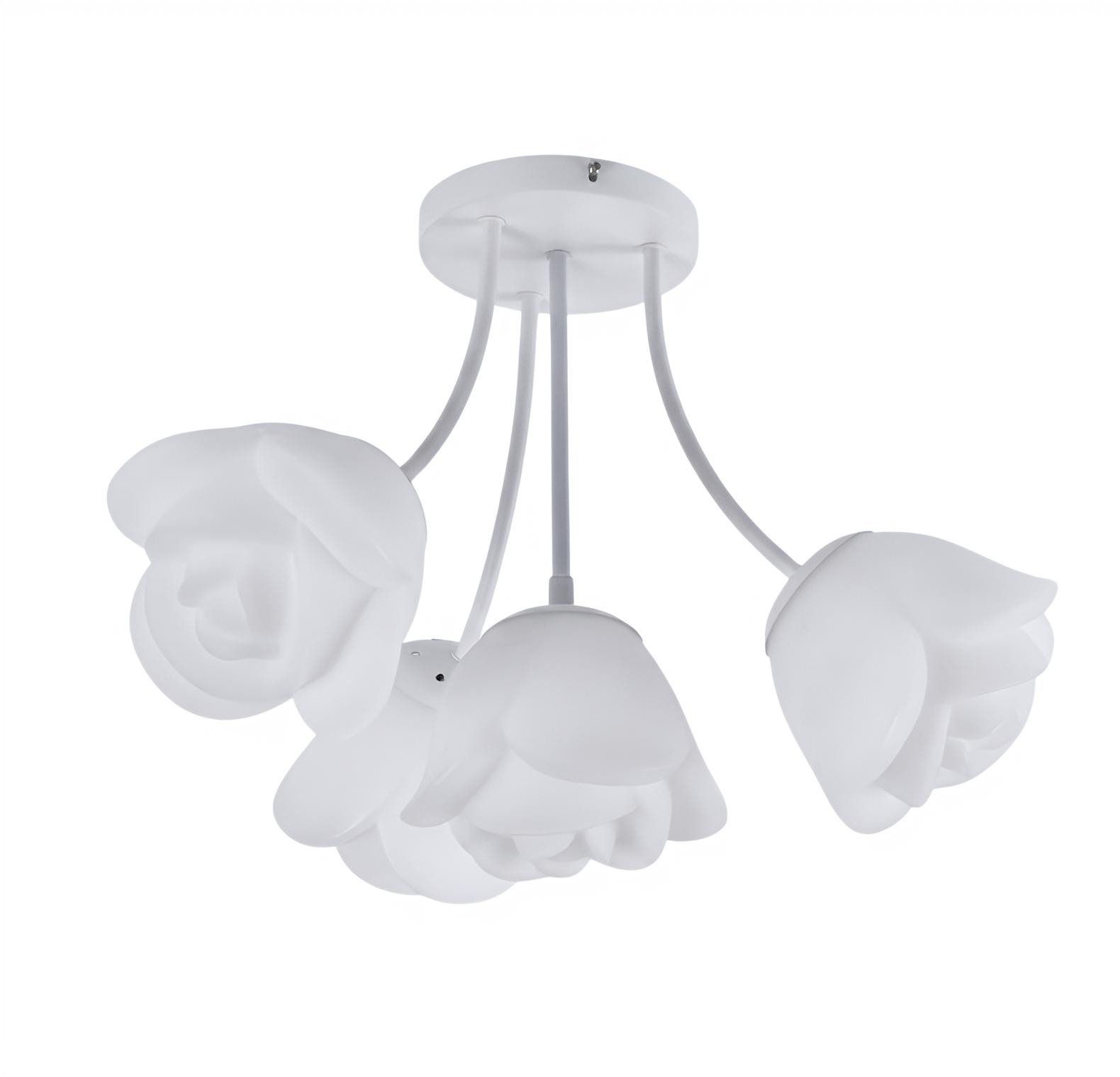 Люстра стельова на 4 плафони VALESO XL25040-3+1 для вітальні та спальні Білий Люстра стельова на 4 плафони VALESO XL25040-3+1 для вітальні та спальні Білий