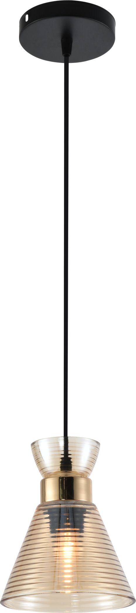 Декоративная люстра INTEREES IS XA3340-1 BK+FGD