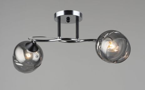 Люстра стельова Sirius B C1725/2 на 2 плафони Люстра стельова Sirius B C1725/2 на 2 плафони