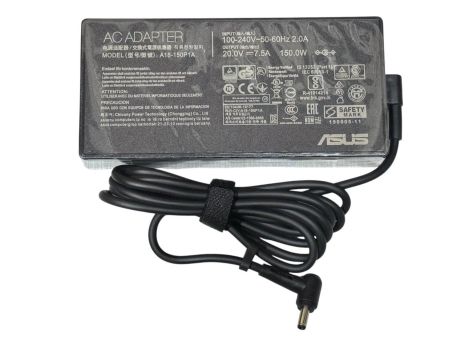 Блок живлення для ноутбука Asus 20V 7.5A 150W 4.5*3.0 мм прямокутний без кабеля 220V