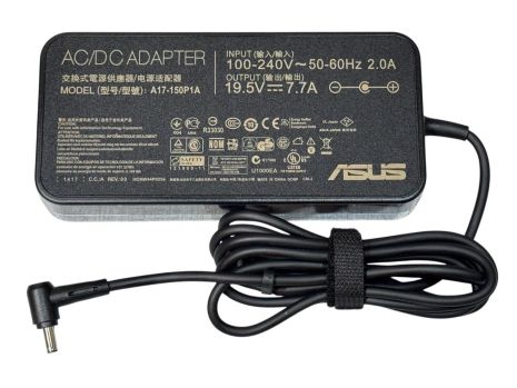 Блок питания для ноутбука Asus 19.5V 7.7A 150W 4.5*3.0 мм Ovale без кабеля 220V