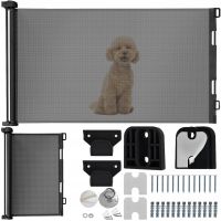 Защитное дверное ограждение для детей и животных барьер 86-160см Ruhhy 19380