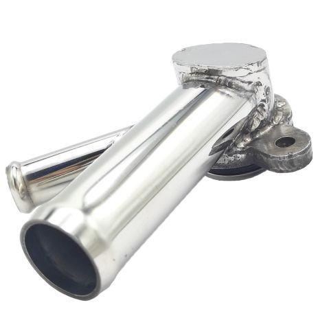 Патрубок охолодження 11531739208 BMW з нержавійки - ДОВІЧНА ГАРАНТІЯ, ACS (Р1319)