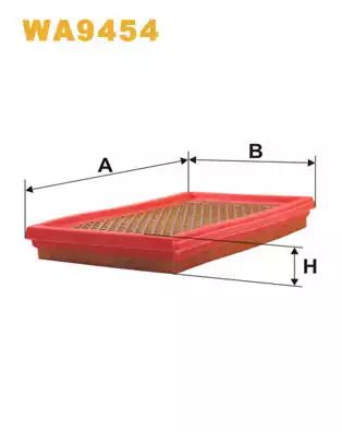 Фільтр повітряний MAZDA PREMACY, MAZDA 323, WIX FILTERS (WA9454) Фільтр повітряний MAZDA PREMACY, MAZDA 323, WIX FILTERS (WA9454)