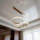 Лед люстра на три кільця Artlight 172W до 30 м² колір Золото 2214/3GD Лед люстра на три кільця Artlight 172W до 30 м² колір Золото 2214/3GD