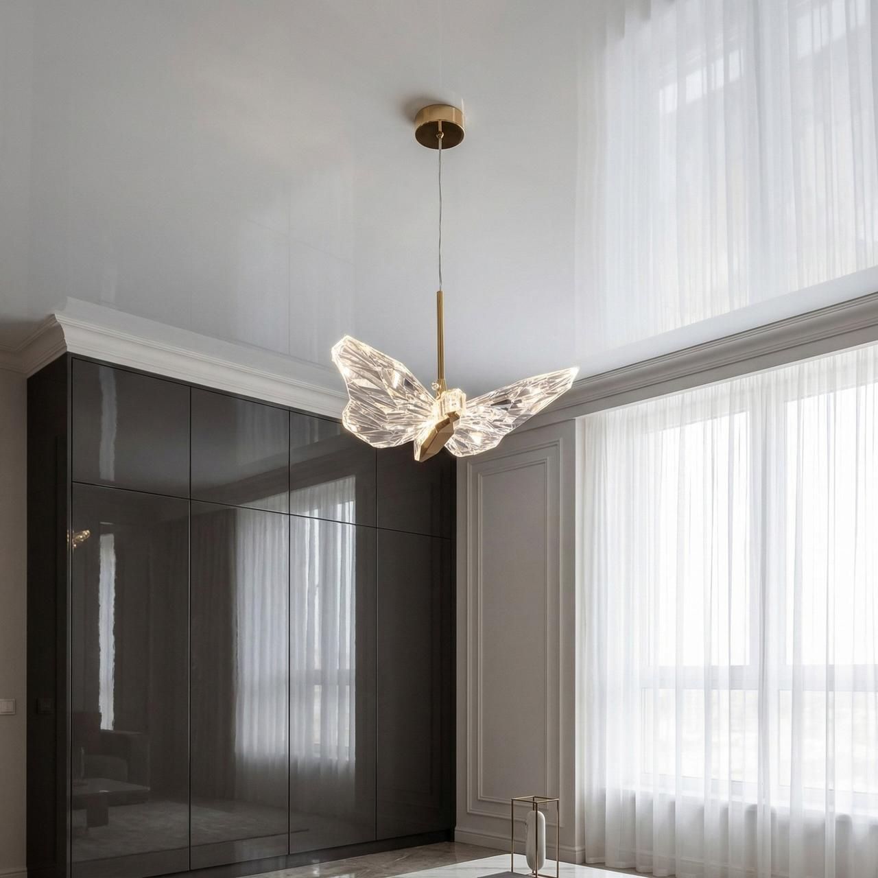 Підвісний світильник метелик Artlight 7W до 5 м² колір Золотистий 5131/1GD Підвісний світильник метелик Artlight 7W до 5 м² колір Золотистий 5131/1GD