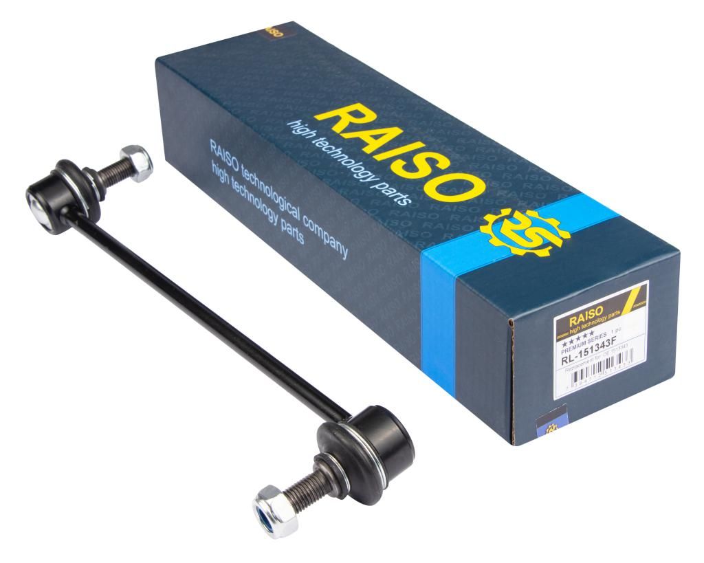 Стійка стабілізатора передня Ford B-Max/Fiesta/Transit/Mazda 2 86-, RAISO (RL151343F) Стійка стабілізатора передня Ford B-Max/Fiesta/Transit/Mazda 2 86-, RAISO (RL151343F)