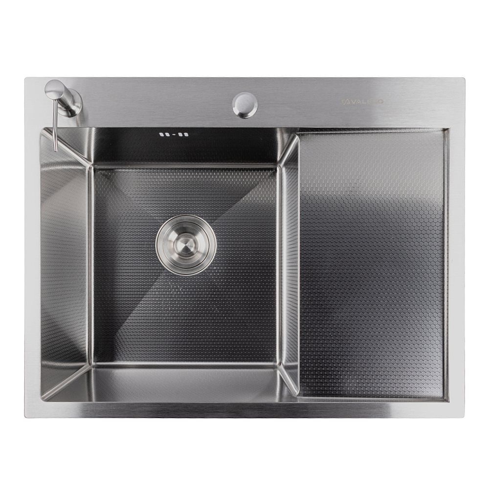 Кухонная мойка CM 65*50 L DÉCOR нержавейка VALESO Handmade 3.0/1.0 Кухонная мойка CM 65*50 L DÉCOR нержавейка VALESO Handmade 3.0/1.0
