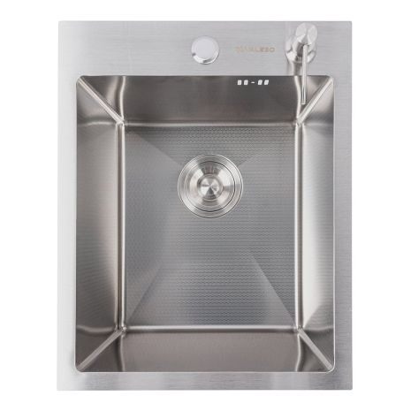 Кухонная мойка нержавеющая сталь для кухни VALESO 40*50 DECOR Handmade 3.0/0.8