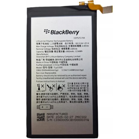 Акумулятор для смартфона Blackberry TLp035B1 Blackberry Key 2/Key Two [Original PRC] 12 міс. гарантії