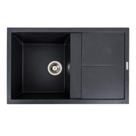 Гранитная мойка для кухни VALESO SELENA 7950 матовая Карбон