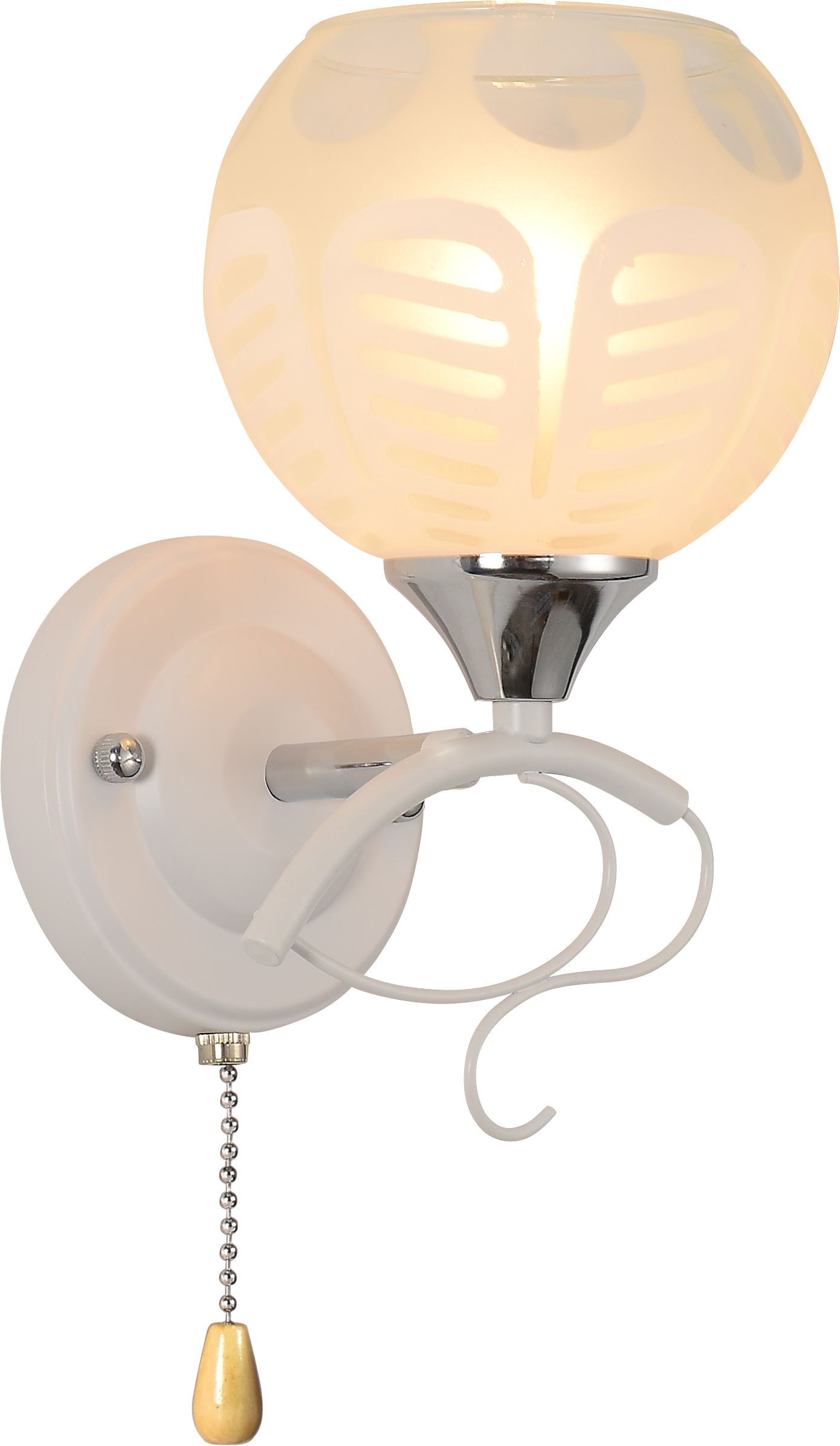 Бра настенная INTEREES IS XA1522B-1W WH+CR Бра настенная INTEREES IS XA1522B-1W WH+CR