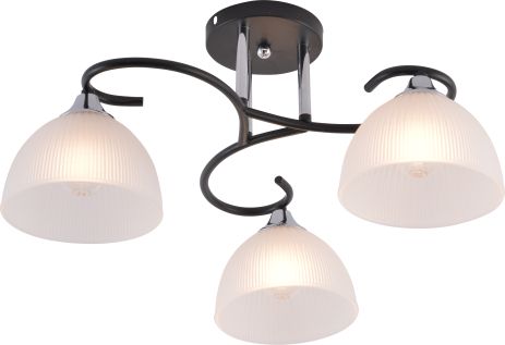 Декоративная люстра INTEREES IS XA1635-3 BK+CR
