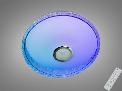 Музыкальный лед светильник RGB Diasha 80W до 18 м² цвет Белый DB-8308/500RGB+MP3