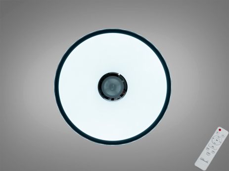 Лед люстра с RGB и блютуз Diasha 80W до 18 м² цвет Белый DB-8302/500RGB+MP3